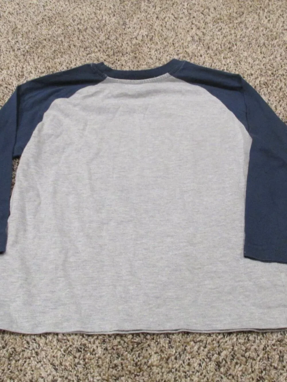 Dynasty Pullover T Shirt Youth Boys Medium Gray Long Sleeve Varsity Squad 88 Tee